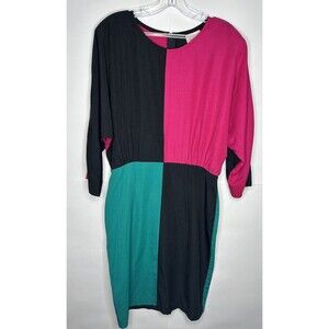 Robin Gayle Women’s Vintage 80's Long Sleeve Bodycon Dress Size 11